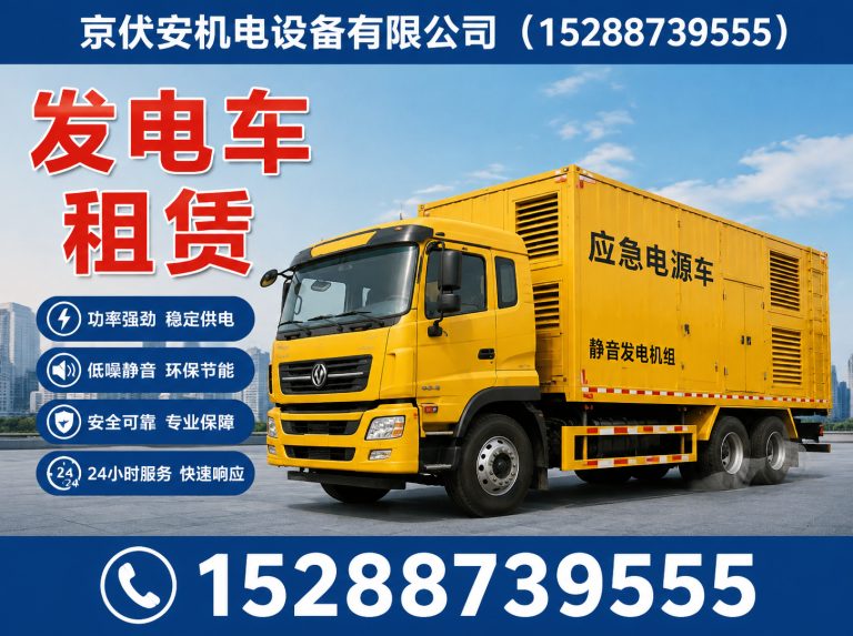 楚雄静音发电车租赁展示图